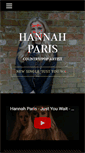 Mobile Screenshot of hannahparis.com